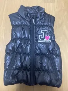 SISTER JENNI 黒 中綿ベスト　120センチ