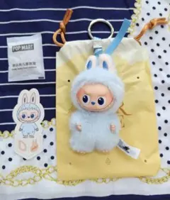 【D】LABUBU PIN FOR LOVE ミニラブブ　イニシャル ぬいぐるみ