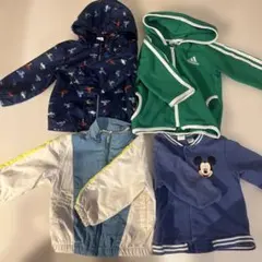 H&M ZARA adidas ジャケット アウター　春80cm まとめセット