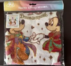東京ディズニーリゾート40周年ウォッシュタオル(未開封)のサムネイル