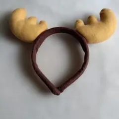 トナカイ 角 カチューシャ ブラウンのサムネイル