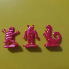 フエラムネ　オマケ　　　　　　　　台座怪獣　赤色