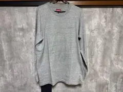 Supreme Long Sleeve Tee グレー　Mのサムネイル