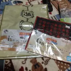 NARUTO E賞 ロングタオル & G賞 メタカコレクション