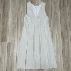 ジャンパースカート ロングワンピース