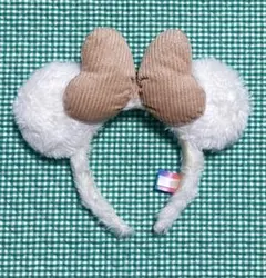 ★ミニー カチューシャ　白　リボン★ディズニー★