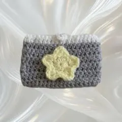 ポーチ ハンドメイド 編み物 毛糸 デジカメケース トレカケース