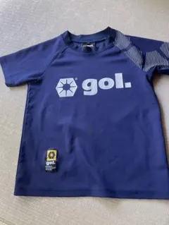 gol. サッカー フットサル プラクティスシャツ ネイビー　130cm