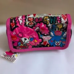 【平成レトロ】CRUX キラキラペンケース　 筆箱　ポーチ　新品未使用品　タグ付