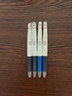 ゼブラ 3色ボールペン クリップ-オン4本セット