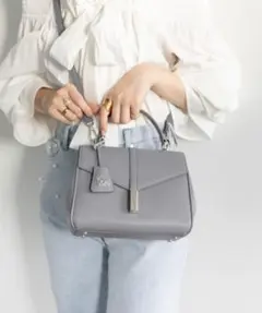 【RANDA】2WAYショルダーバッグ【グレー】のサムネイル