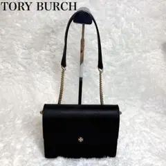 ✨極美品✨トリーバーチ ショルダーバッグ 2way ナイロン レザー ブラック TORY BURCH トリーバーチ ショルダーバッグ 2WAY ハンドバッグ