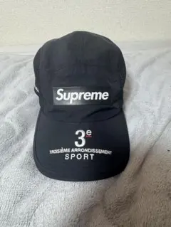 Supreme メッシュスポーツキャップ ブラック