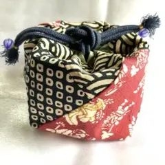 ハンドメイド 和風 巾着袋 小型