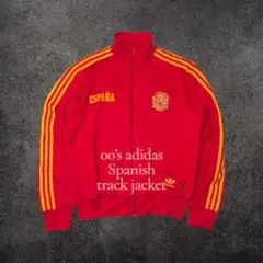 90s adidas BARCELONA トラックジャケットM 短丈 - メルカリ
