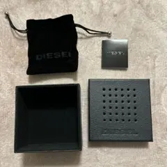 ディーゼル DIESEL ギフトボックス 空箱　ブラック　黒　巾着ポーチ　説明書