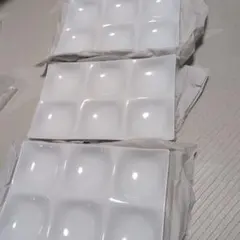 6つ仕切り　陶器食器　3枚セット