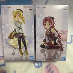 劇場版 魔法少女まどか★マギカ 巴マミ 佐倉杏子 フィギュア 2種セット