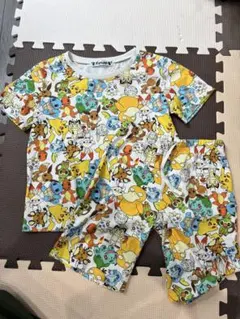 【値下げしました】エメフィール　ポケモンパジャマ　130のサムネイル