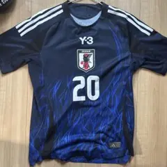 オーセン　 Y-3 サッカー日本代表 久保建英 ユニフォーム #20 Mサイズ