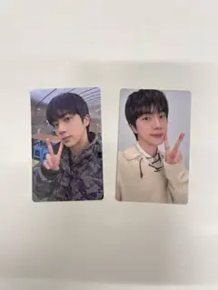 BTS Jin Weverse Shop 特典 フォトカード 2枚セット