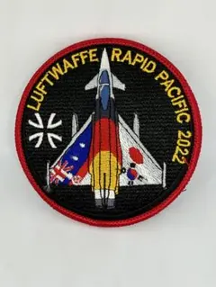ドイツ空軍 RAPID PACIFIC 2022記念パッチ 2026年最新】ドイツ空軍 ワッペンの人気アイテム - メルカリ
