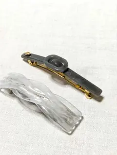バレッタ ヘアゴム