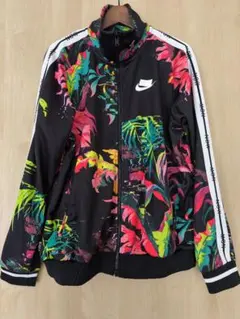 NIKE ナイキ NSW トラックジャケット 花柄 フローラル　匿名配送 希少】NIKE NSW ナイキ フローラル トラックジャケット 花柄 ジャージ