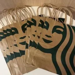 STARBUCKS スタバ　紙袋9枚　まとめ売り