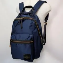 LANVIN en Bleu トロカデロ リボンモチーフ ナイロンリュックのサムネイル