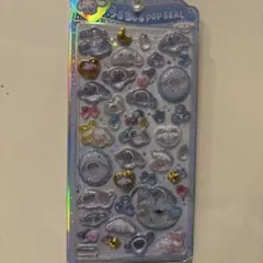 シナモロール　ポップシール　うるちゅる　サンリオ　正規品