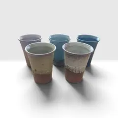 陶器 湯呑み 5客セット