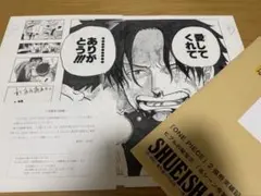複製原画 ビブルの秘宝 メリー号 ONE PIECE 当選通知書付 - メルカリ