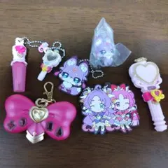 名探偵プリキュア キーホルダー マスコット 7点セット