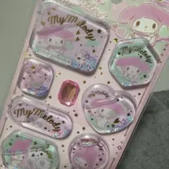 マイメロ ウォーターシール 立体シール ぷくぷくシール 3Dシール サンリオ