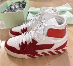 新品★Off-White HIGH TOP VULCANIZED LEATHERのサムネイル