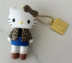 ハローキティ展　シークレットマスコットチャーム　ヒョウ柄キティ