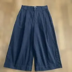 bulledesavon 黒　ガウチョパンツ【フリーサイズ】