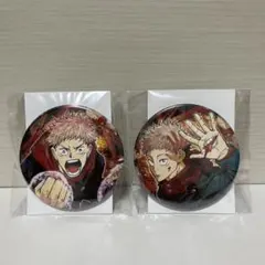 呪術廻戦 虎杖悠仁 コレクション缶バッジ 第一弾2個セット