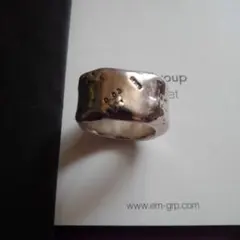 美品 e.m ダイヤモンド 0.03ct シルバー925 リング 26g