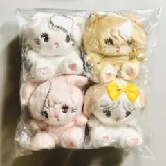 ♡全4種コンプセット♡ mikko characters ぬいぐるみ　ガチャ