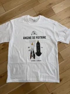 Angine de poitrine グラフィック Tシャツ ホワイト Mサイズ - メルカリ