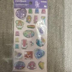 【正規品 未開封】ケアベア ポップデコパーティー ラメきらクリスタルシール