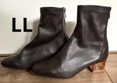 ヴィヴィアン　Vivian ヒールブーツ　LL ブラウン　ショートブーツ