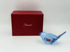 新品未使用】Baccarat バカラ クリスタル 蝶 置物 ブルー - メルカリ