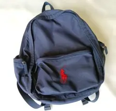 POLO RALPH LAUREN ネイビーリュック　美品✨のサムネイル