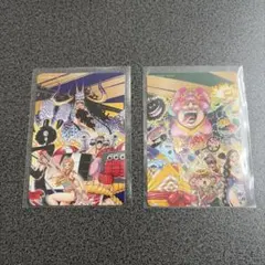 週刊少年ジャンプ 35周年記念 イラストコレクション 2枚セット 2004