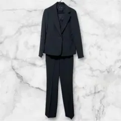 Add Rouge パンツスーツ 上下セット ダークグレー 11号　面接 就活
