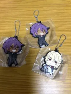 黒執事 -寄宿学校編- カプセルラバーマスコット　3個セット　匿名配送