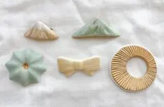 ブローチなど ハンドメイド品　5個セット⭐︎